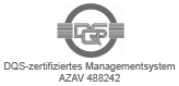 Logo des DQS zertifiziertes Managamentsystem